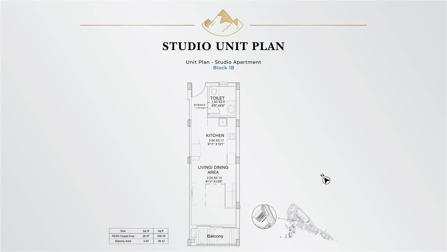 Studio Apartment - Type 2
