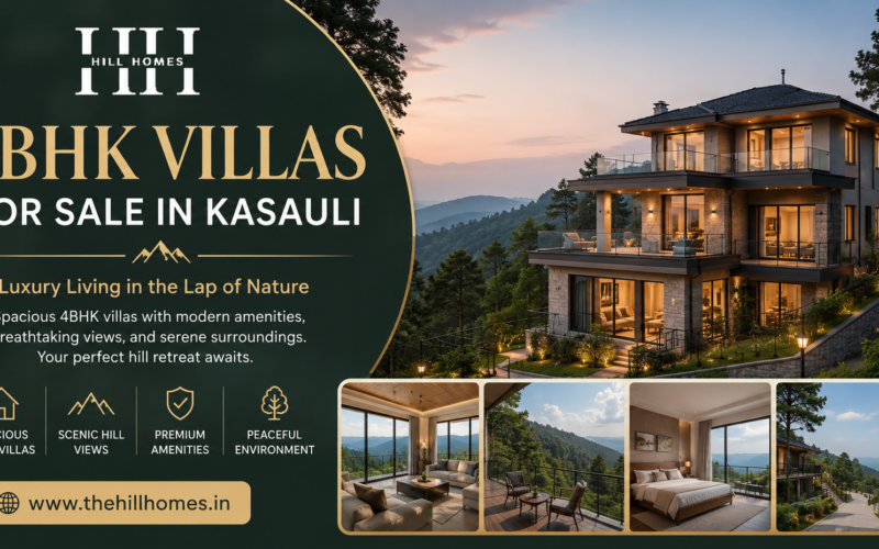 4BHK Villas for sale in Kasauli